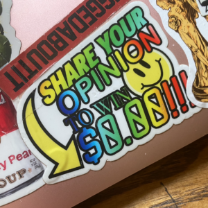 Opinion Sticker