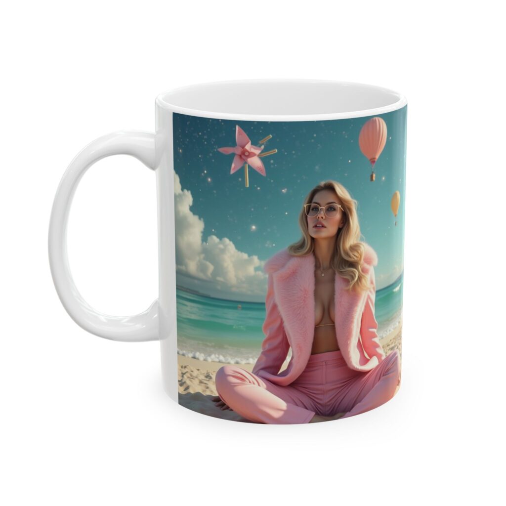 "Lovely Life" - Ceramic Mug, (11oz, 15oz)