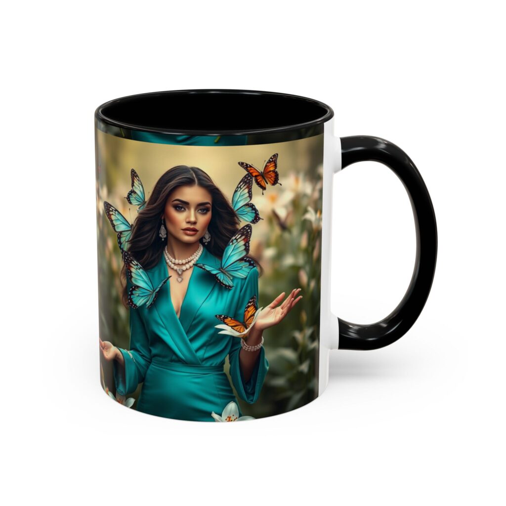 "Live Beautifully" - Coffee Mug (11, 15oz)