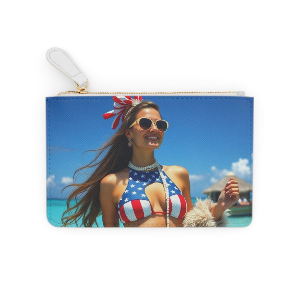 "Miss America" - Mini Clutch Bag