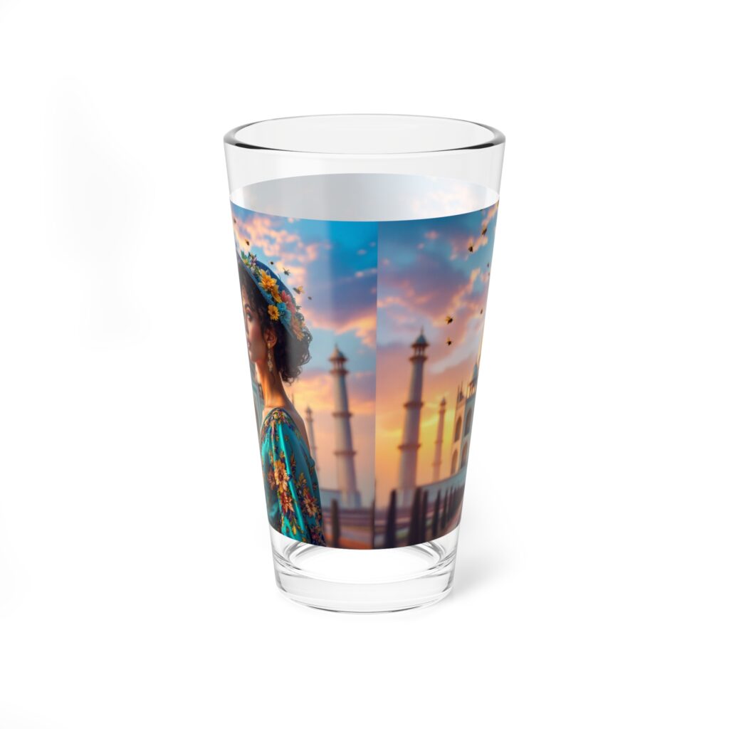 "Taj" - Mixing Glass, 16oz