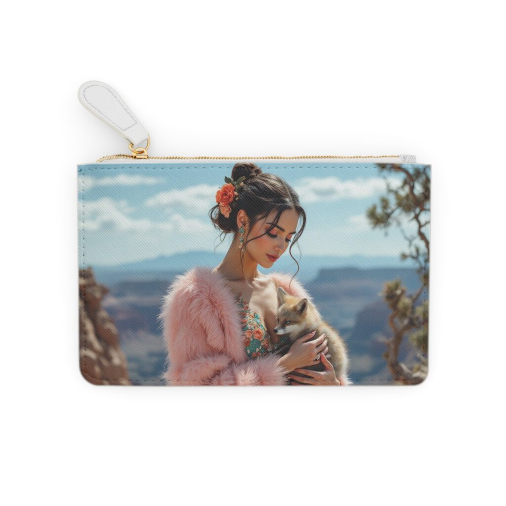 "Foxing Friends" - Mini Clutch Bag